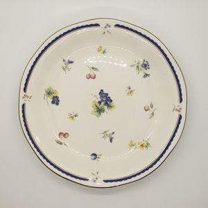 Berry Pattern Ceramic Saucer Plate